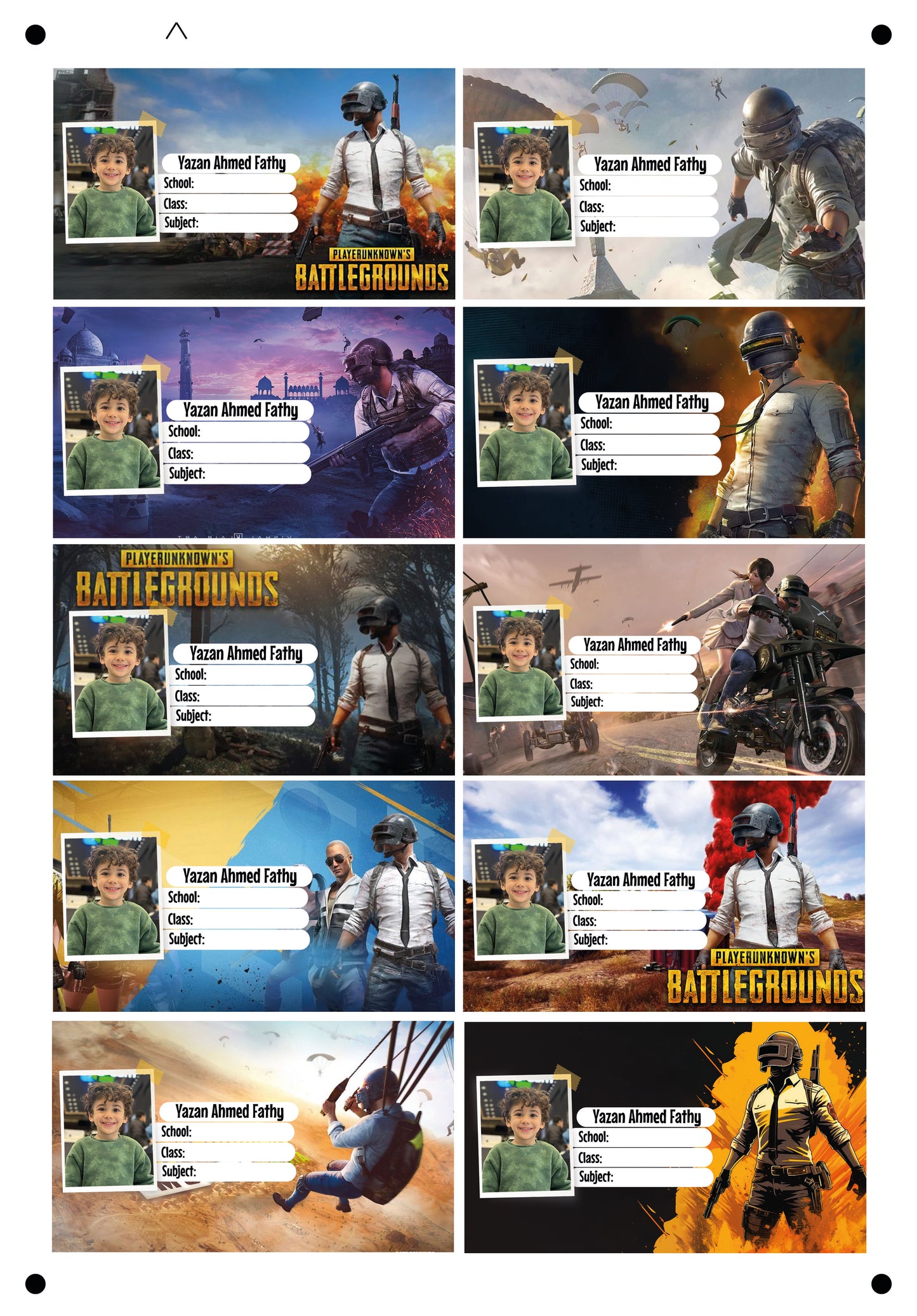 Pubg design