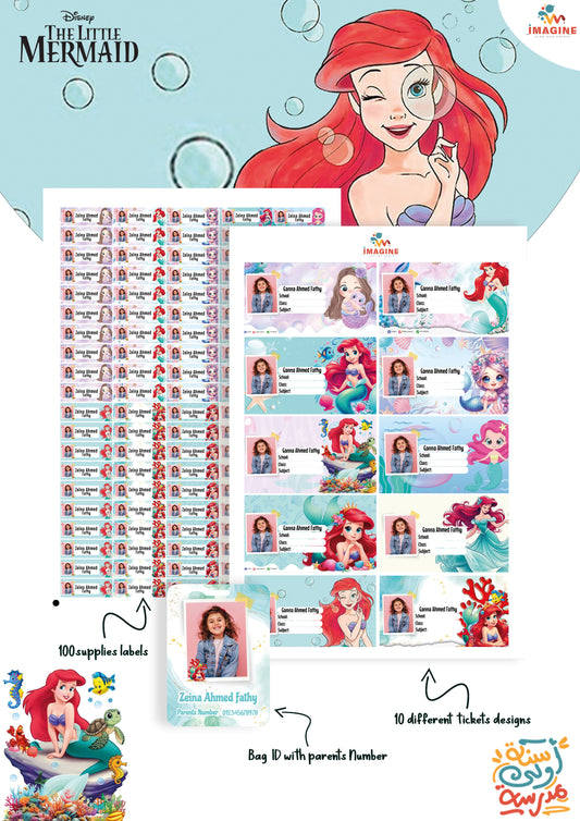 The little mermaid design