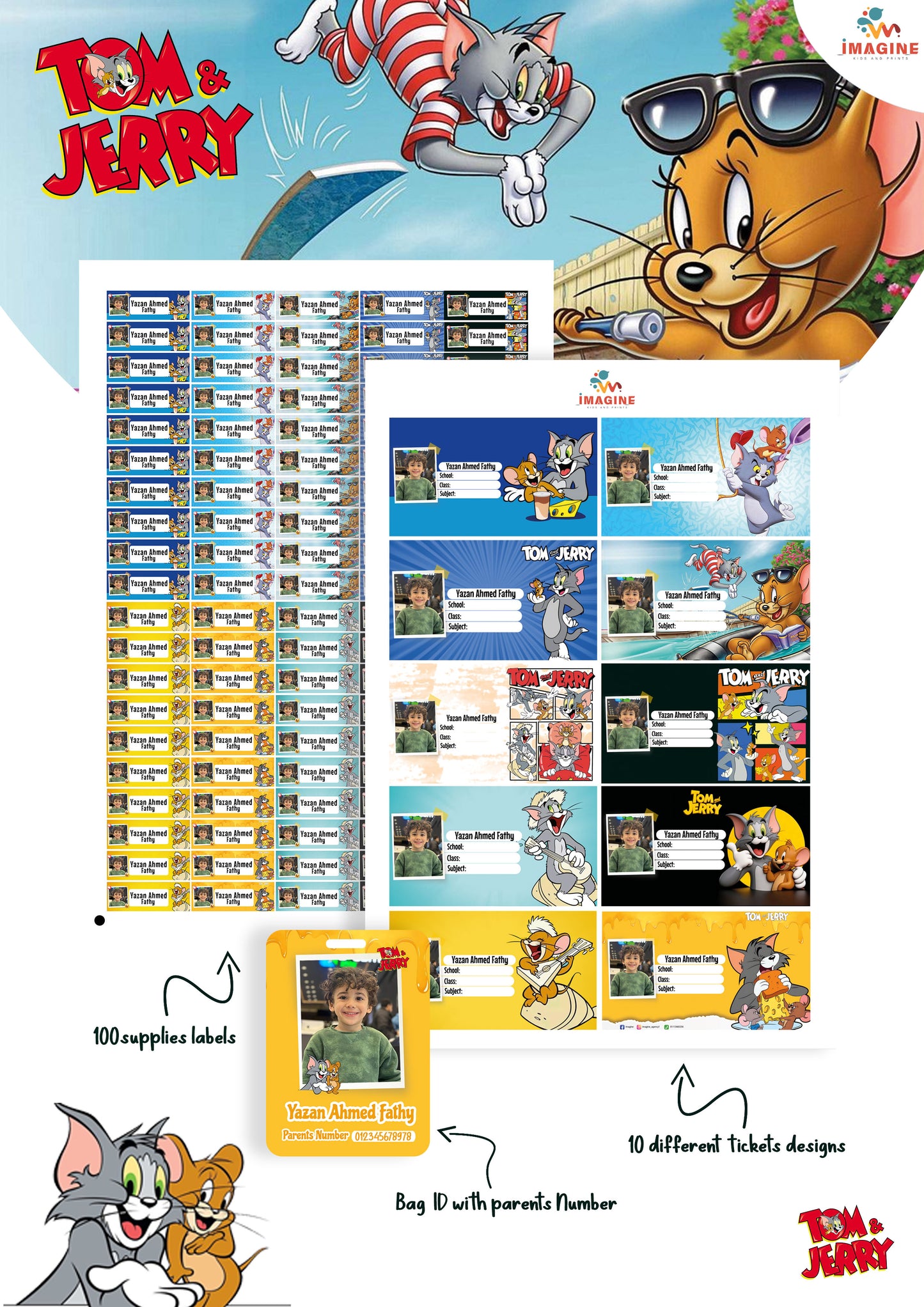 Tom and jerry design