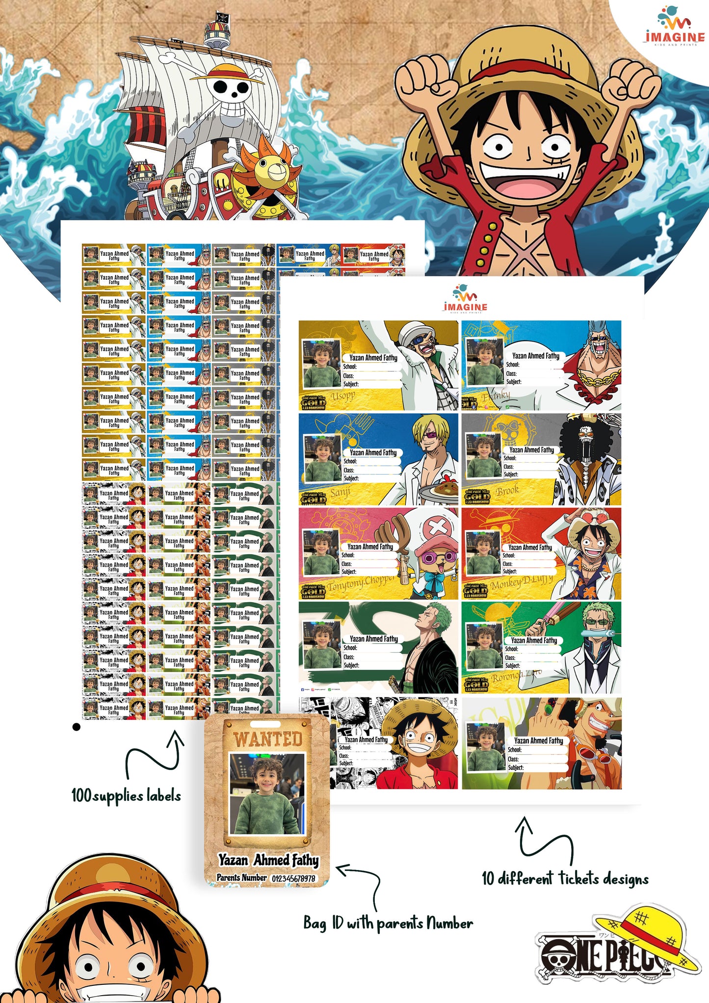 one piece design
