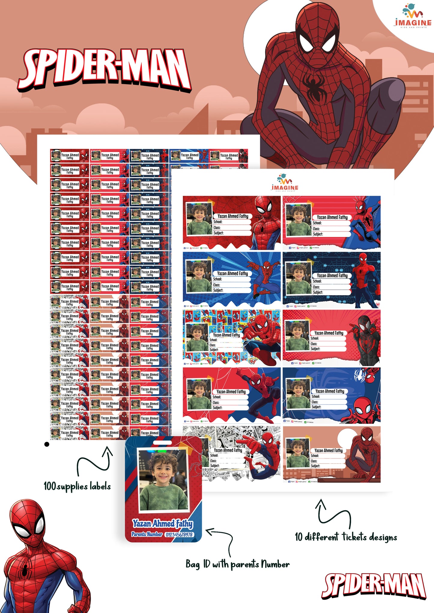 Spiderman design