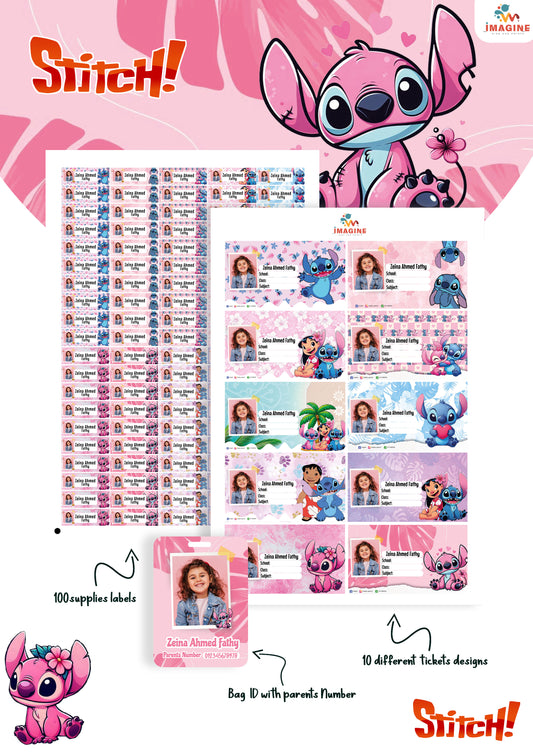 Stitch girl design