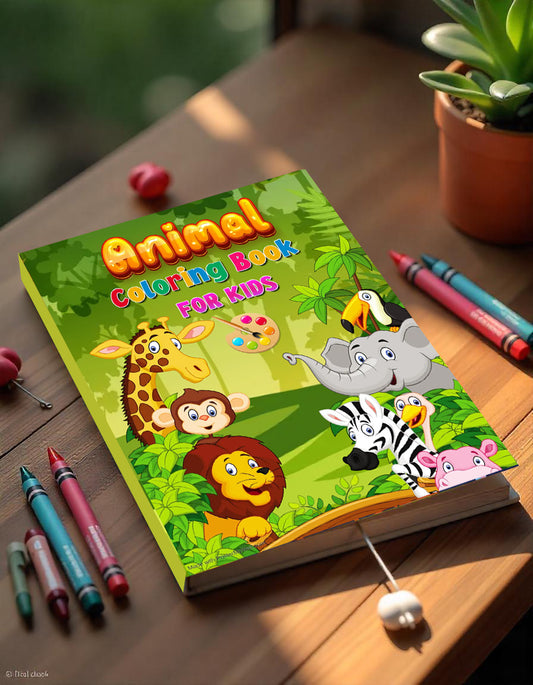 Animals coloring book