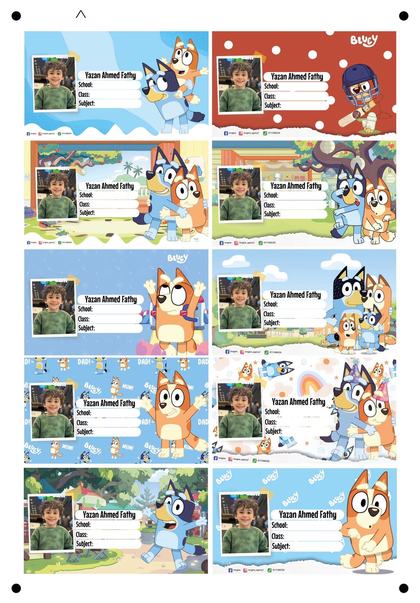 Bluey design
