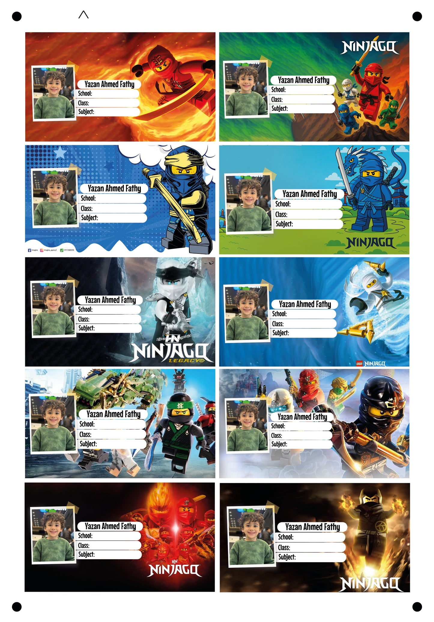 Ninja go design