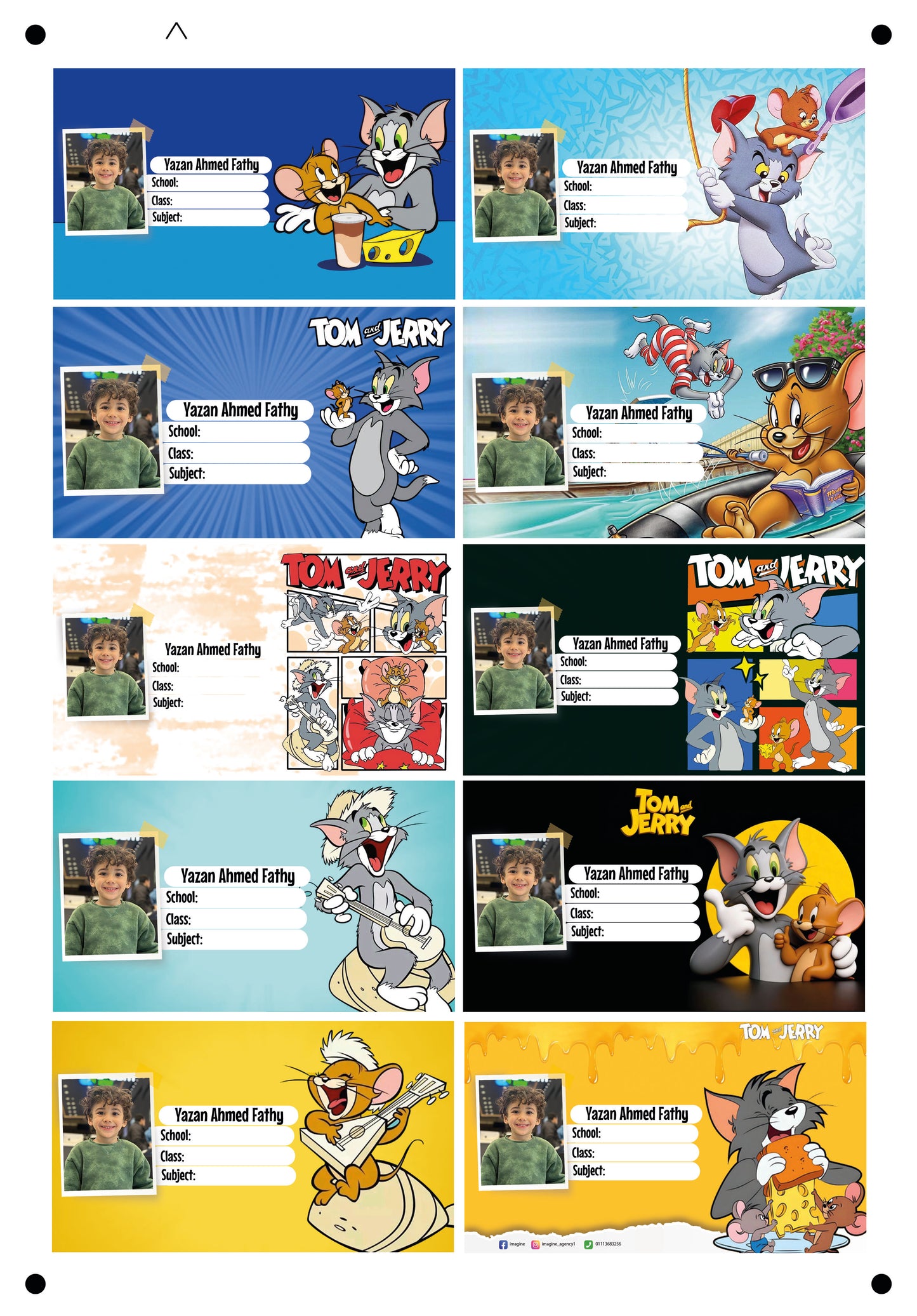 Tom and jerry design