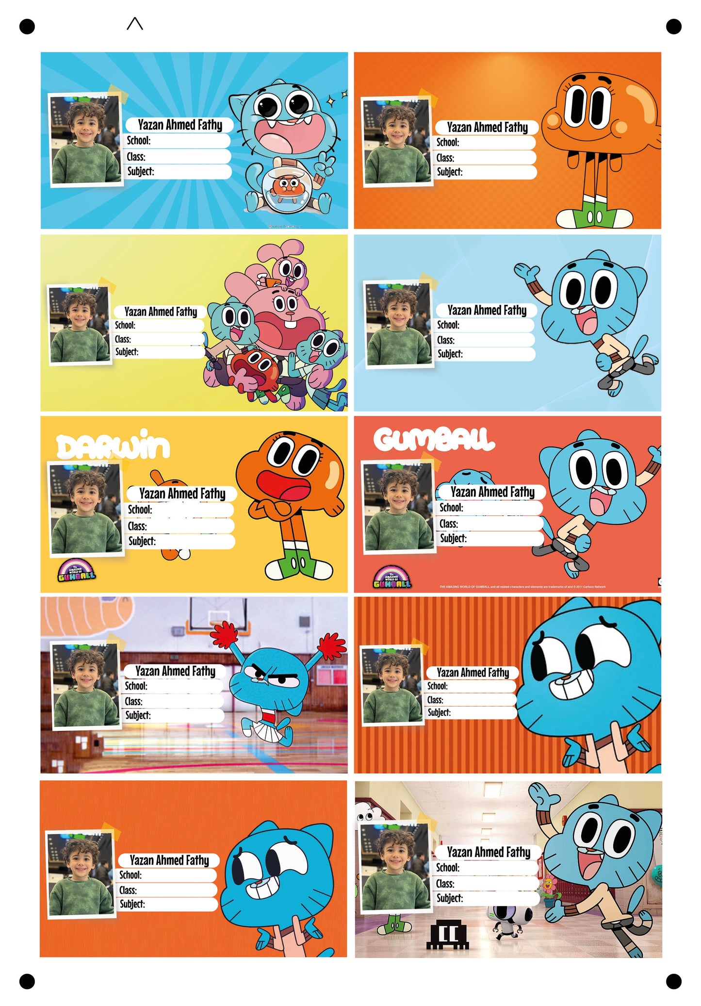 Gumball design