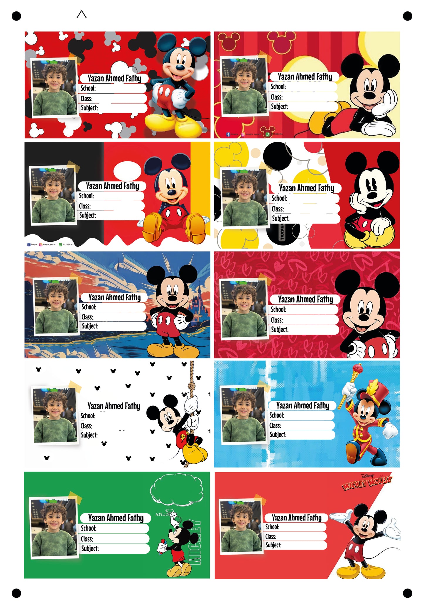 Mickey Mouse design