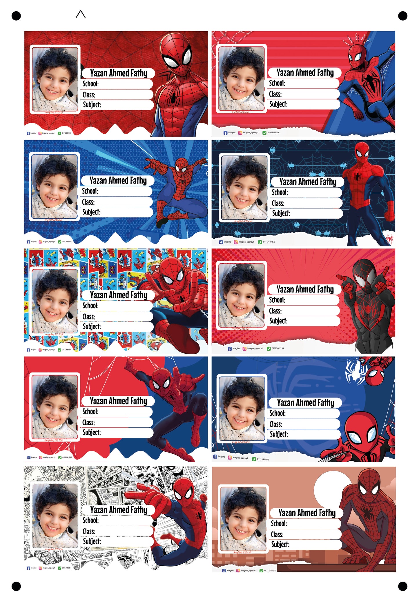 Spiderman design