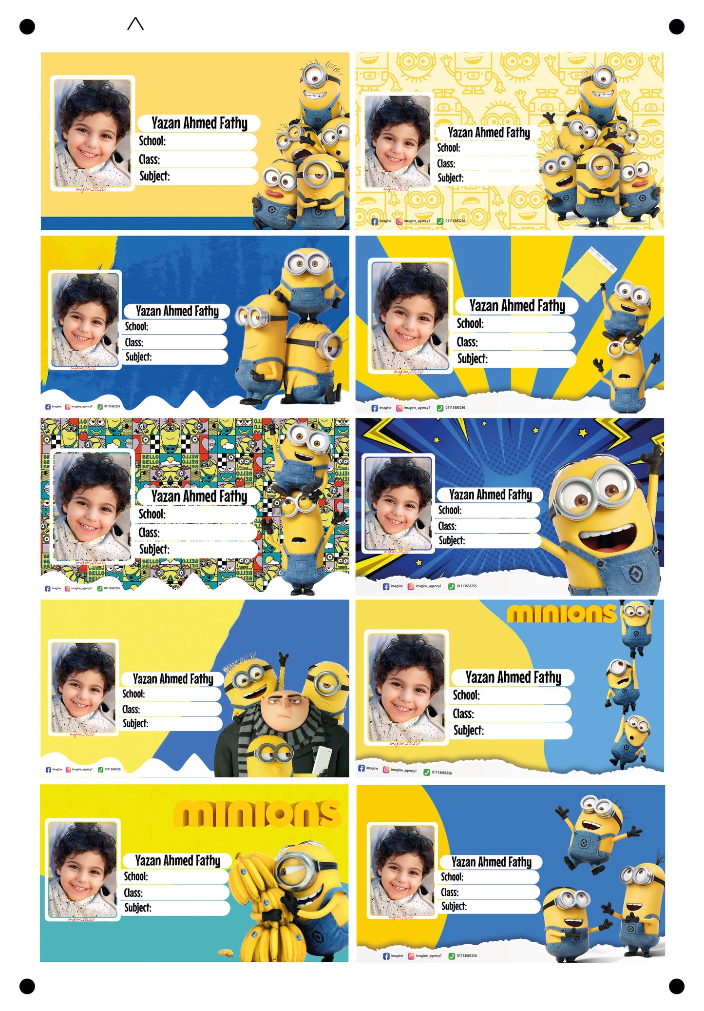 Minions design